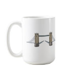London Tower Bridge: 3D Model: Coffee Mug