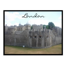 london tower stonework post card