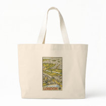 London Vintage Travel Poster Bag