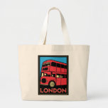 london westminster england art deco retro poster canvas bags
