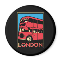 london westminster england art deco retro poster fridge magnets