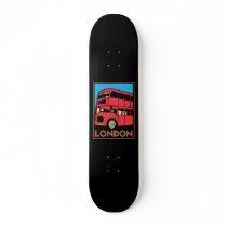 london westminster england art deco retro poster skateboard