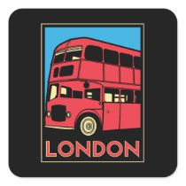 london westminster england art deco retro poster stickers