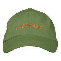 Londonderry Cap Embroidered Baseball Cap