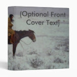 Lone Cold Brave Vinyl Binder
