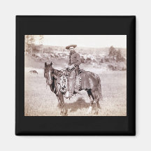 Lone Cowboy Magnet