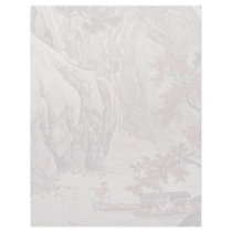 Lone Fisherman On The River In Autumn By T'Ang Letterhead