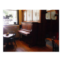 Lone Piano Postcard