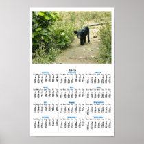 Lone Pig Poster Calendar