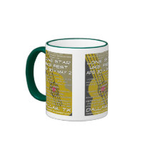 Lone Star Uke Fest Poster Art Mug