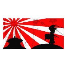Lone Warrior Picture Card