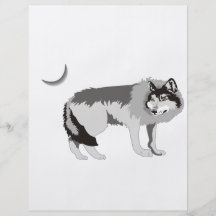 Lone Wolf II -Mystery Canine! Personalized Flyer