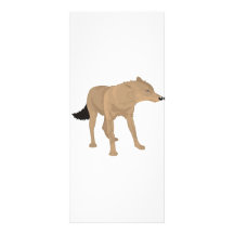 Lone Wolf -Mystery Canine! Custom Rack Cards