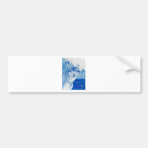 Lone Wolf Spirit Bumper Sticker