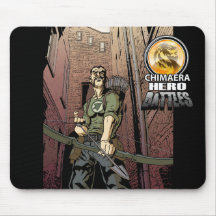 Lonebow Chimaera Hero Battles Mousepad