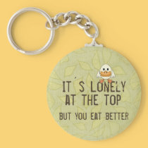 Lonely at the Top keychains