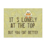 Lonely at the Top Postcards