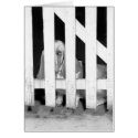 Lonely Basset Note Cards
