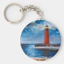 Lonely Beacon Keychain