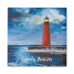 Lonely Beacon Magnet