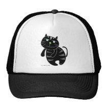 Lonely Black Cat Hat hats