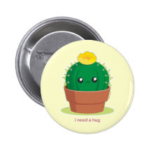 Lonely Cactus Buttons