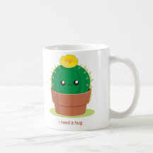 Lonely Cactus Coffee Mugs