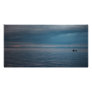 Lonely Fisherman On The Sea Photo Card