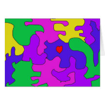 Lonely Heart Greeting Card