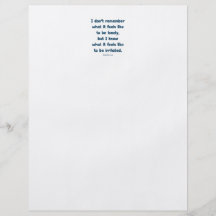 Lonely Irritated Personalized Flyer