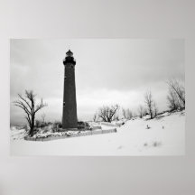 Lonely Lighthouse Poster