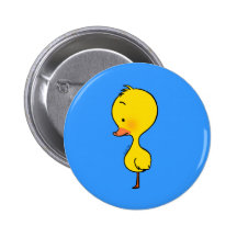 Lonely little duckling pin