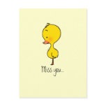 Lonely little duckling
