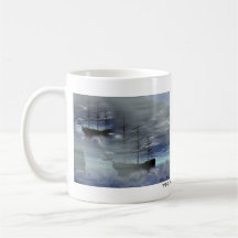 Lonely night at sea mug