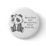 Lonely Panda Pin