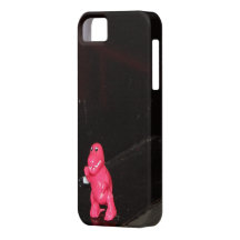 Lonely Pink Dinosaur iPhone 5 Case
