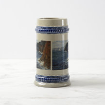 Lonely Schooner Stein Coffee Mugs