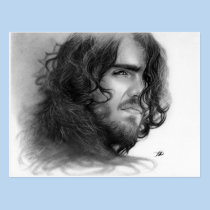 Lonely Soul Male Angel Postcard postcards