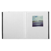 Long and straight road to nowhere iPad folio cover