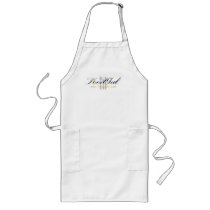 Long apron with original Food Gal logo
