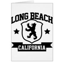 Long Beach Heraldry Greeting Card