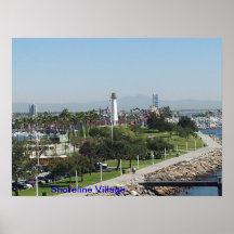 Long Beach Shoreline Poster
