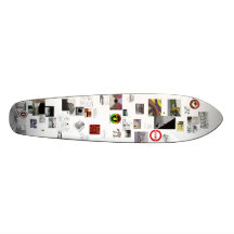 Long Board postcards from the past Custom Skate Board