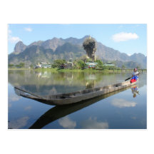 Long Boat Postcard