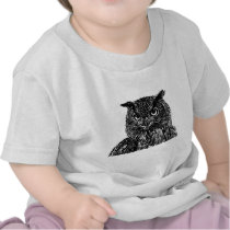 Long Eared Owl Tshirt