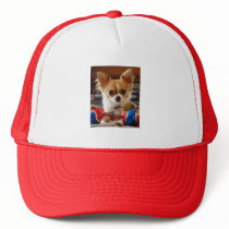 Long Haired Chihuahua Mesh Hats