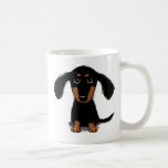 Long Haired Dachshund Puppy Mug