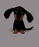 Long Haired Dachshund Puppy Tshirts