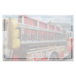 Long Ladder on Fire Truck Personalized Stationery