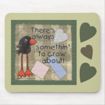 Long Legged Crow-Somethin' to Crow About Mousepad